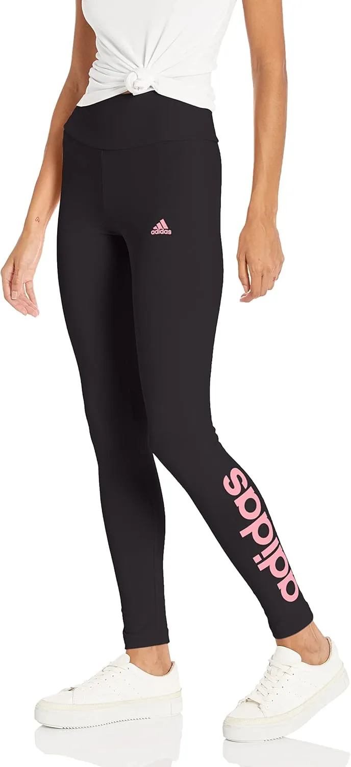 adidas Women's Loungewear Essentials High-Waisted Logo Leggings
