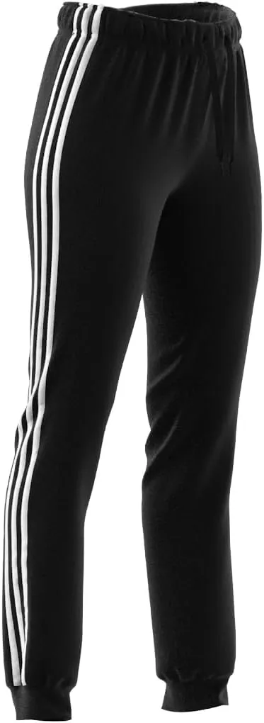 adidas Women's Plus Size Essentials Fleece Tapered Cuff Pants