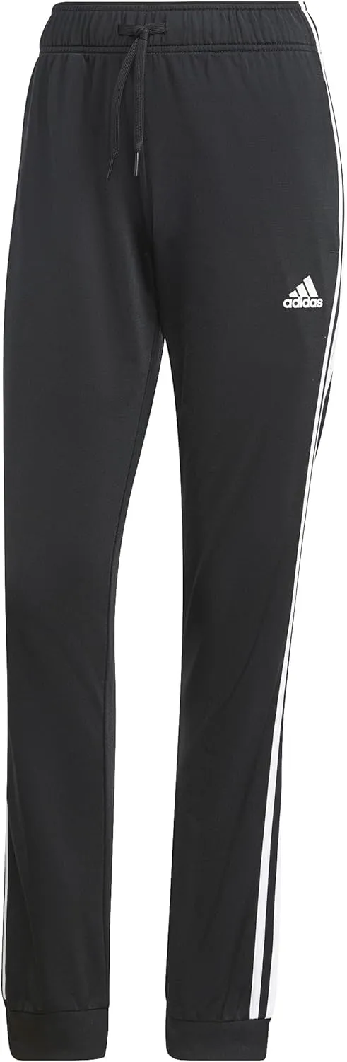 adidas Women's Plus Size Essentials Fleece Tapered Cuff Pants