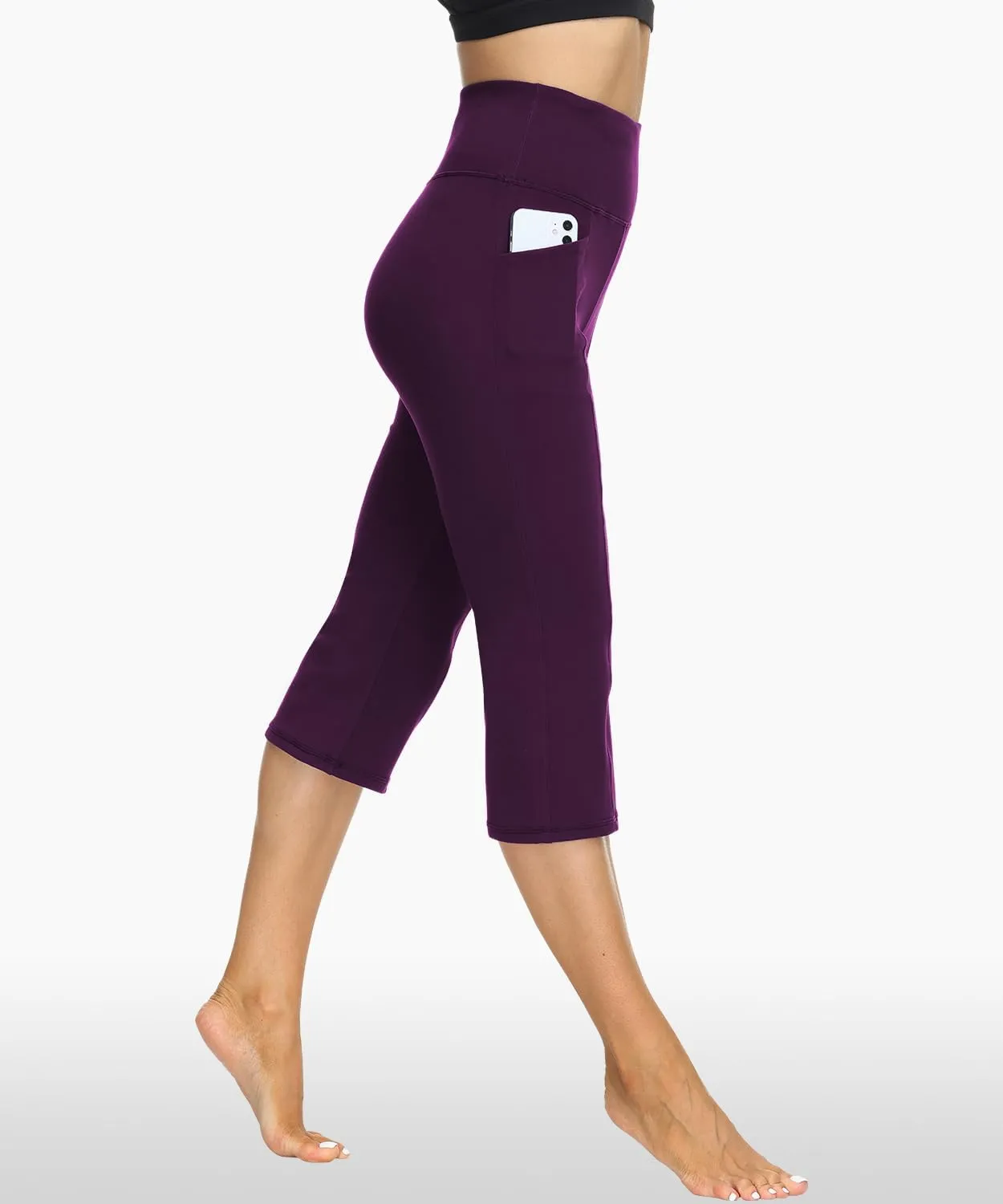 ALONG FIT Flare Leggings with Pocket Bootcut Yoga Pants for Women High Waist Flare Pants Workout Leggings for Yoga GMY Casual