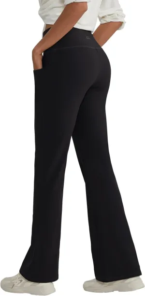 ALONG FIT Flare Leggings with Pocket Bootcut Yoga Pants for Women High Waist Flare Pants Workout Leggings for Yoga GMY Casual
