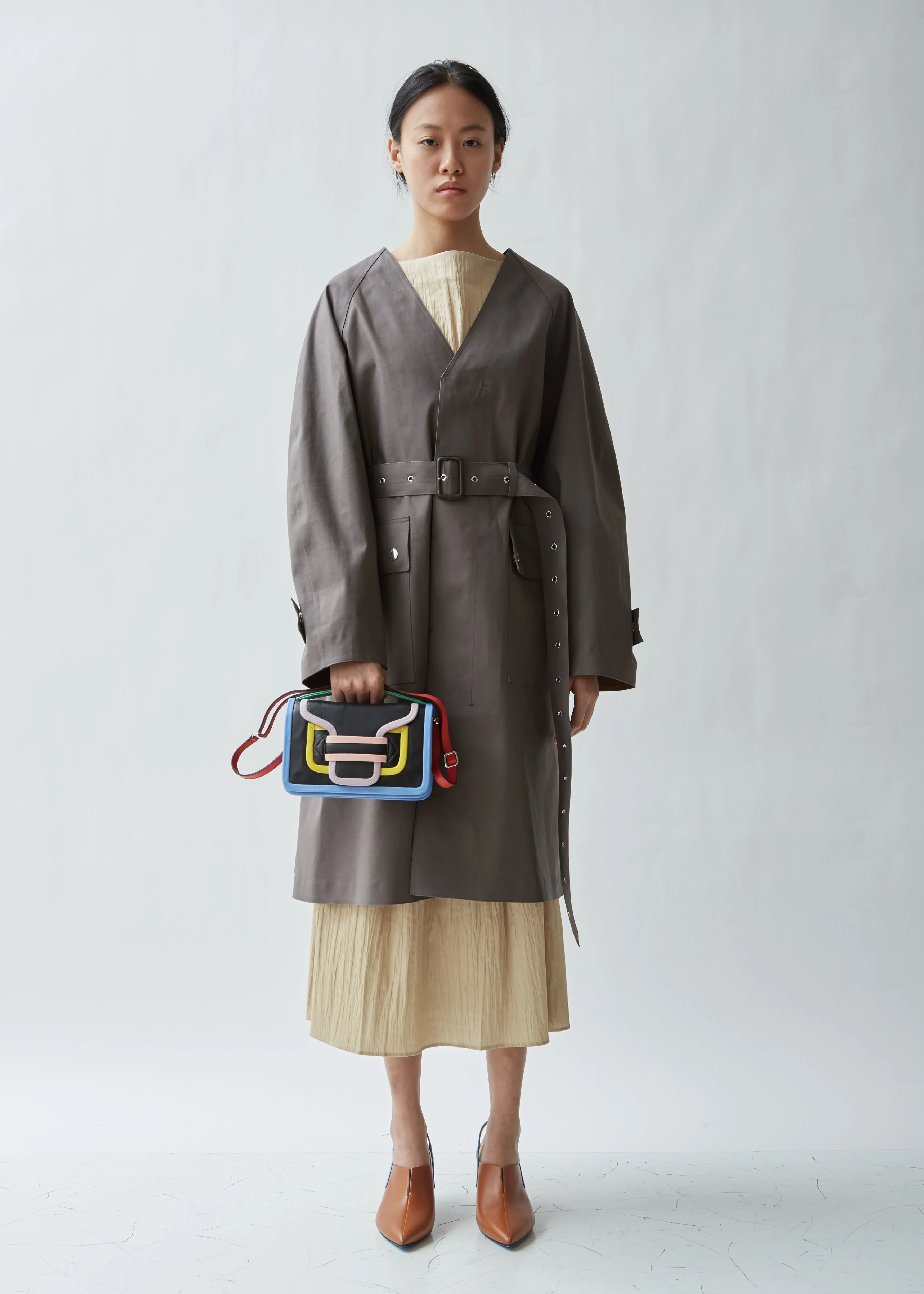 Alpha Colorblock Shoulder Bag