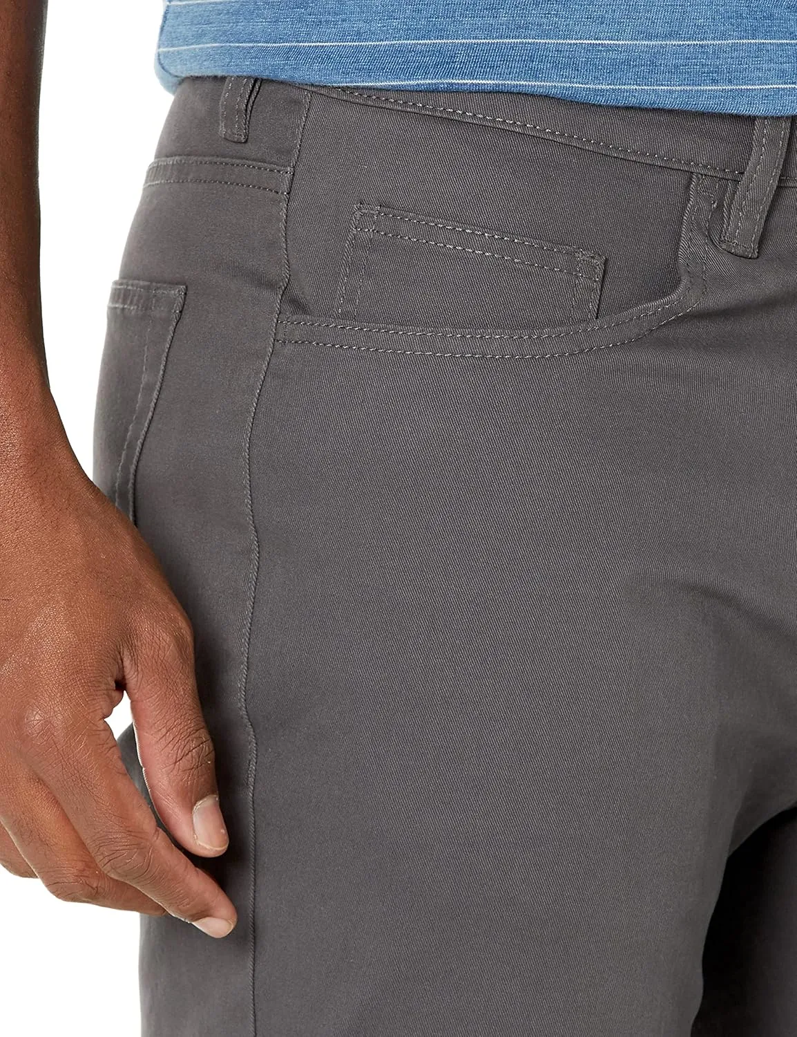 Amazon Essentials Men's Chinos, Athletic Fit, Work Pants, 5-Pocket, Comfort Stretch