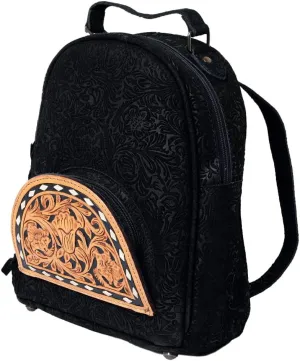 American Darling Backpack Hand Tooled Embossed Genuine Leather Western Women Bag Handbag Purse | Backpack for Women | Laptop Backpack | Backpack for School