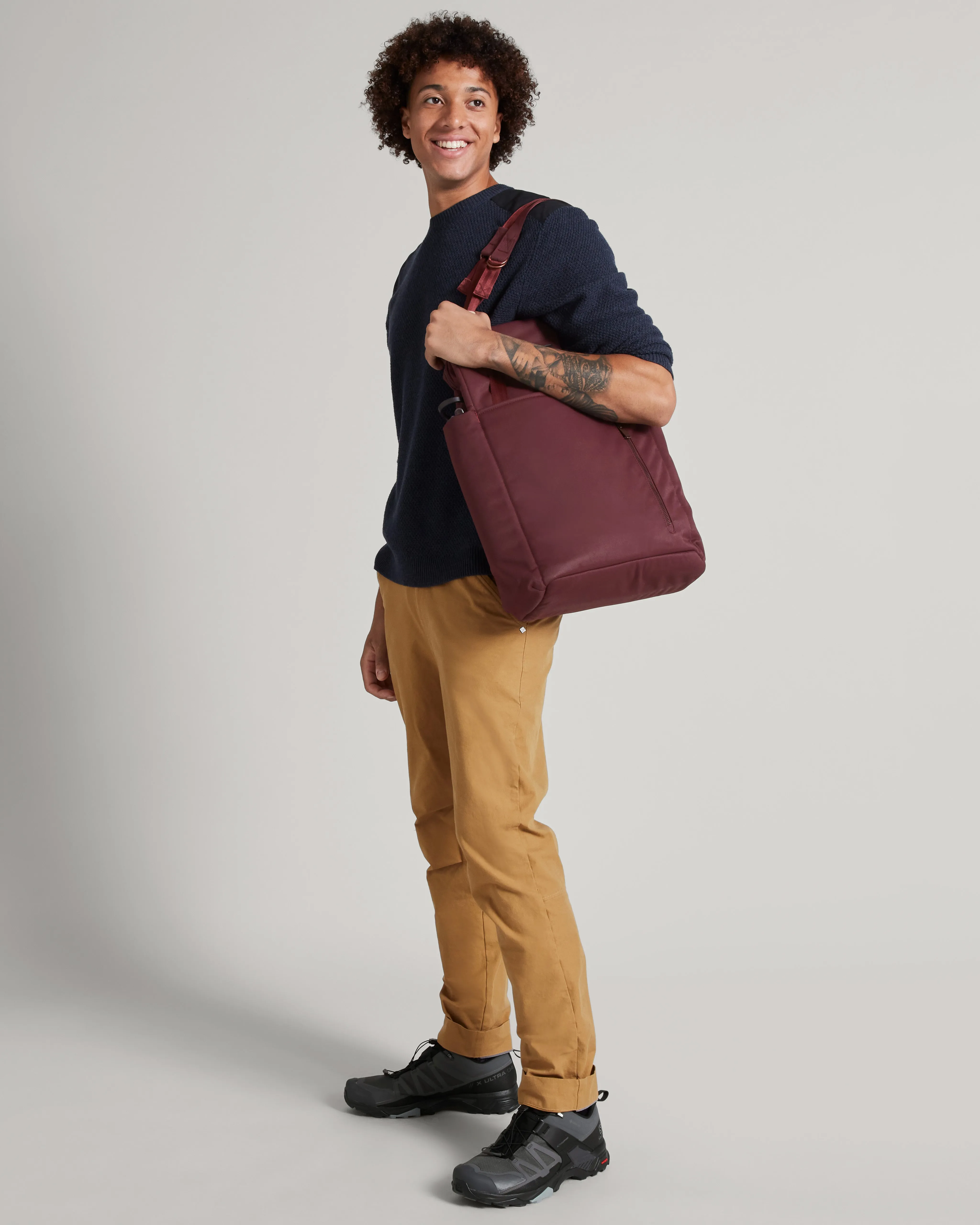 Apex Convertible Tote - 20 L - Mahogany