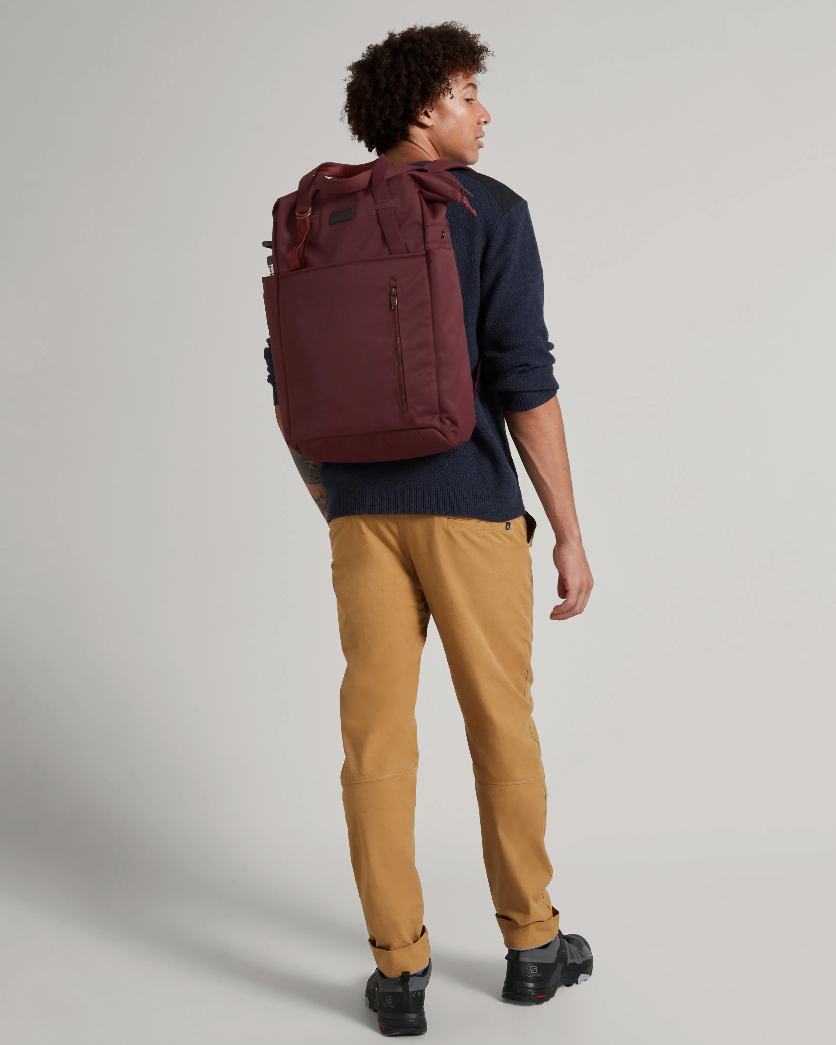 Apex Convertible Tote - 20 L - Mahogany
