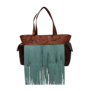 Ariat Ladies Claire Western Fringe Concealed Carry Brown Handbag A770010408