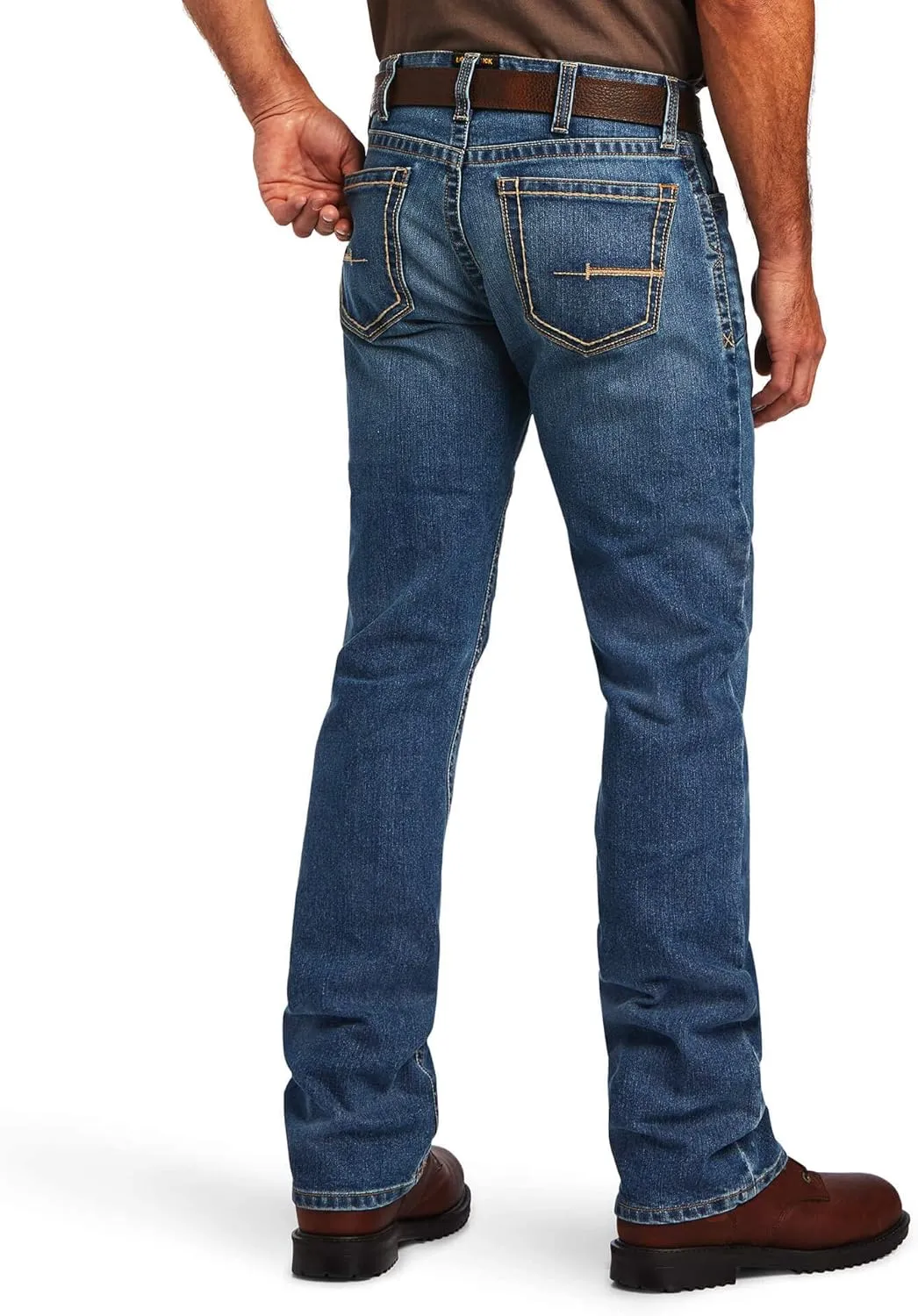 ARIAT Men's Rebar M7 Slim Durastretch Made Tough Straight Pant