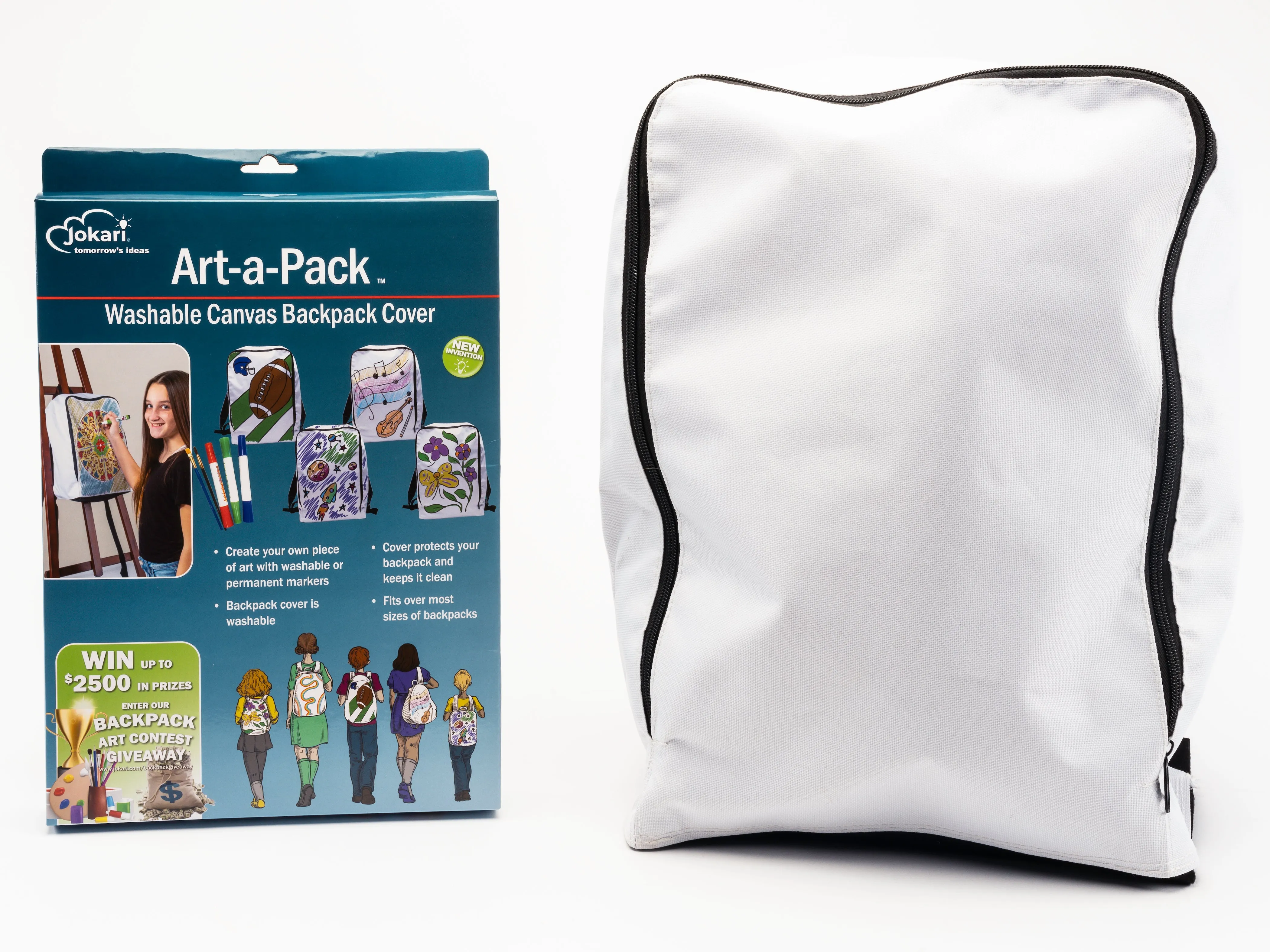Art-a-Pack™ - Washable Canvas Backpack Cover