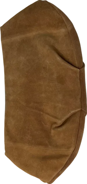 ASOS Brown Suede Slouchy Scoop Tote Bag One Size