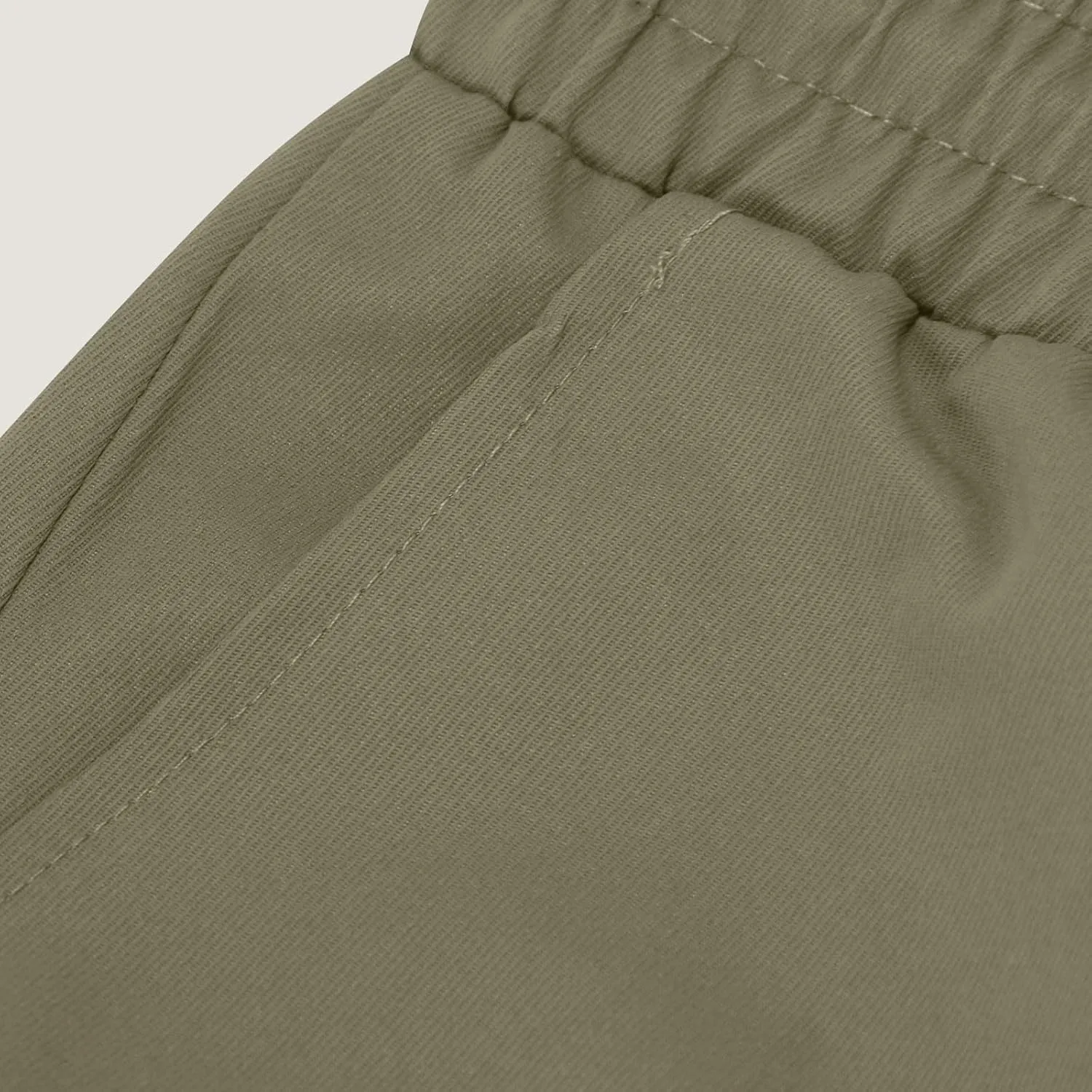 Baggy Straight Leg Cargo Pants for Men Drawstring Waist Work Pants with Pockets Spring Fashion Open Bottom Trousers