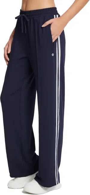 baleaf Women's Track Pants Athletic Jogging Sweatpants Zipper Pockets Warm-Up Sports Running Pants