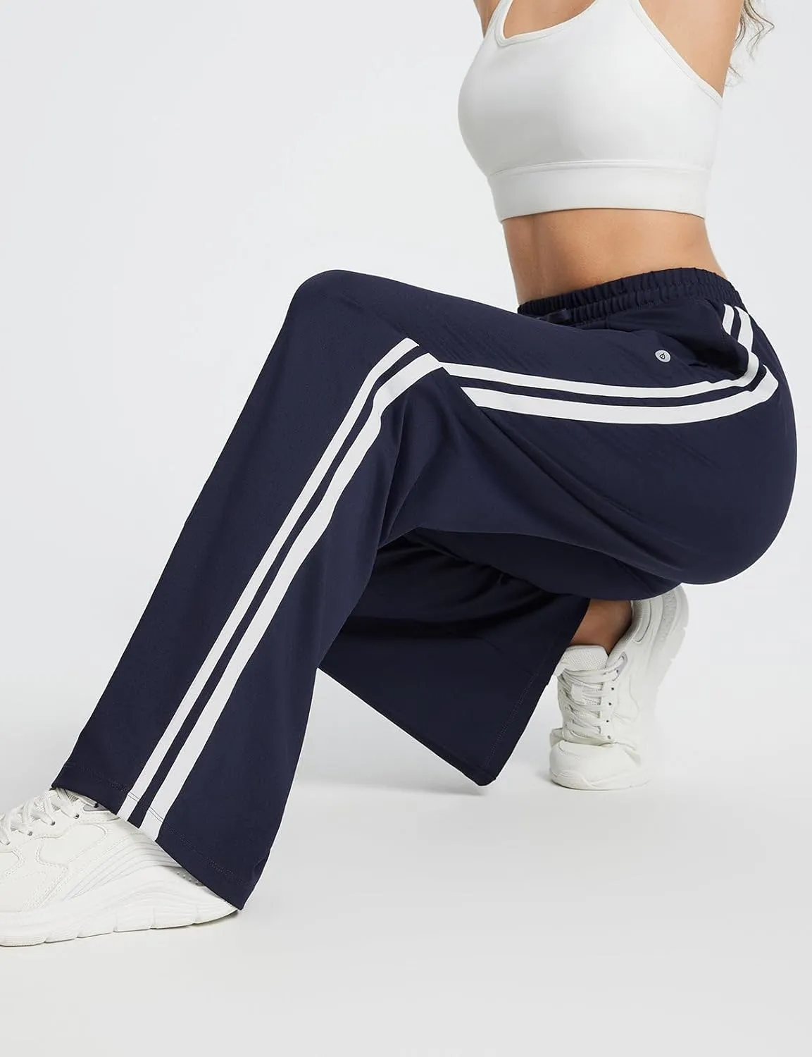baleaf Women's Track Pants Athletic Jogging Sweatpants Zipper Pockets Warm-Up Sports Running Pants