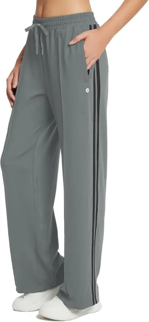 baleaf Women's Track Pants Athletic Jogging Sweatpants Zipper Pockets Warm-Up Sports Running Pants