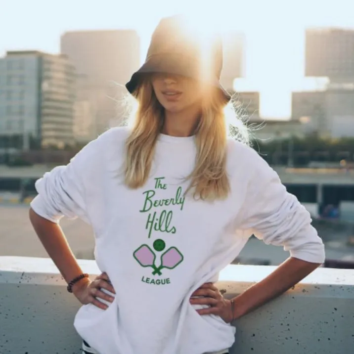 Beverly Hills Pickleball Crewneck