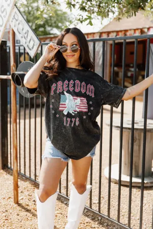 BORN FREE VINTAGE WASH BOYFRIEND TEE