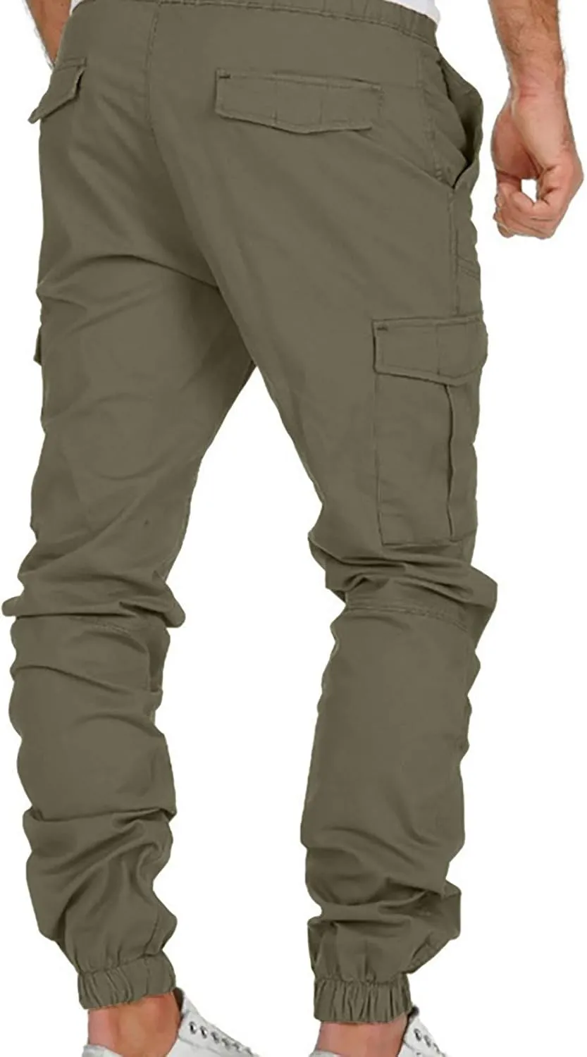 Cargo Pants for Men,Men's Outdoor Tactical Pants Water Repellent Cargo Pants for Combat Hiking Survival Camping
