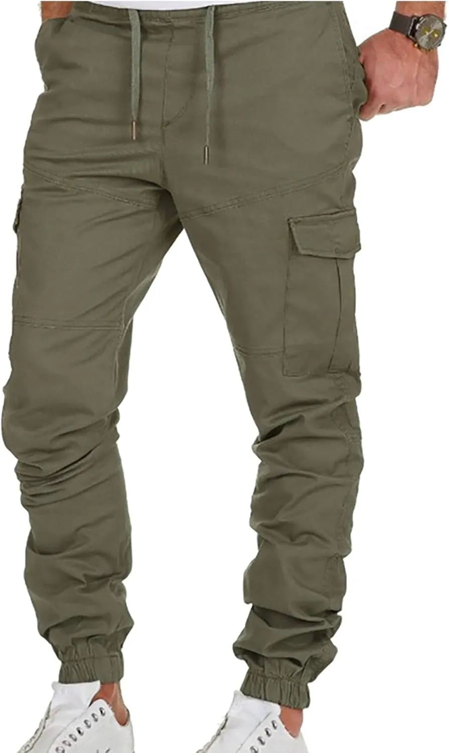 Cargo Pants for Men,Men's Outdoor Tactical Pants Water Repellent Cargo Pants for Combat Hiking Survival Camping