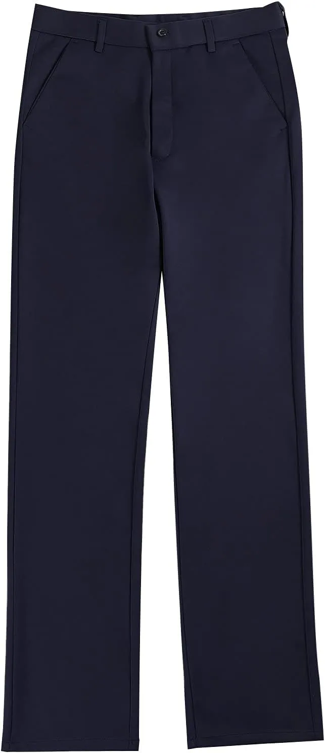 CRNTCEM Mens Straight Chino Pants Slim Fit Work Dress Pants Summer Thin Casual Sports Golf Trousers Soft Business Suit Pants
