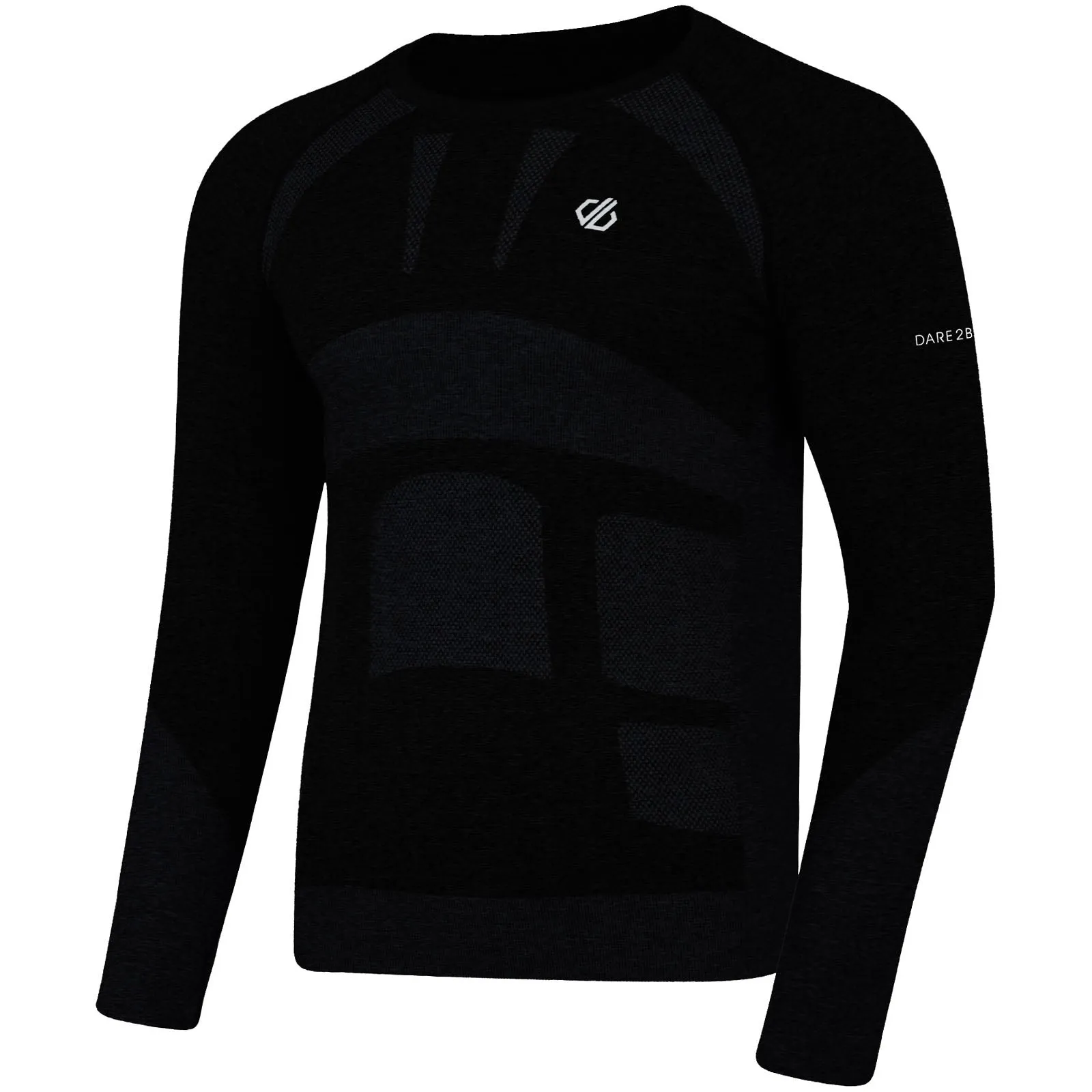 Dare 2b Mens In The Zone Long Sleeves Thermal Baselayer - Black