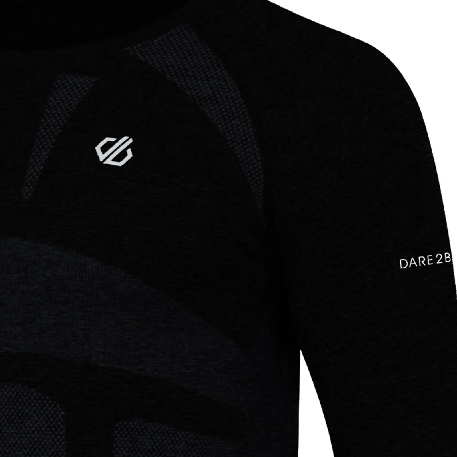 Dare 2b Mens In The Zone Long Sleeves Thermal Baselayer - Black