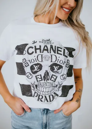 Designer Skull Graphic Tee