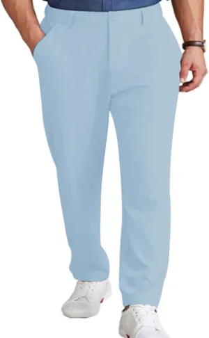 Dress Pants for Men Business Casual Straight Leg Pants with Pockets Stretch Lightweight Quick Dry Golf Pants