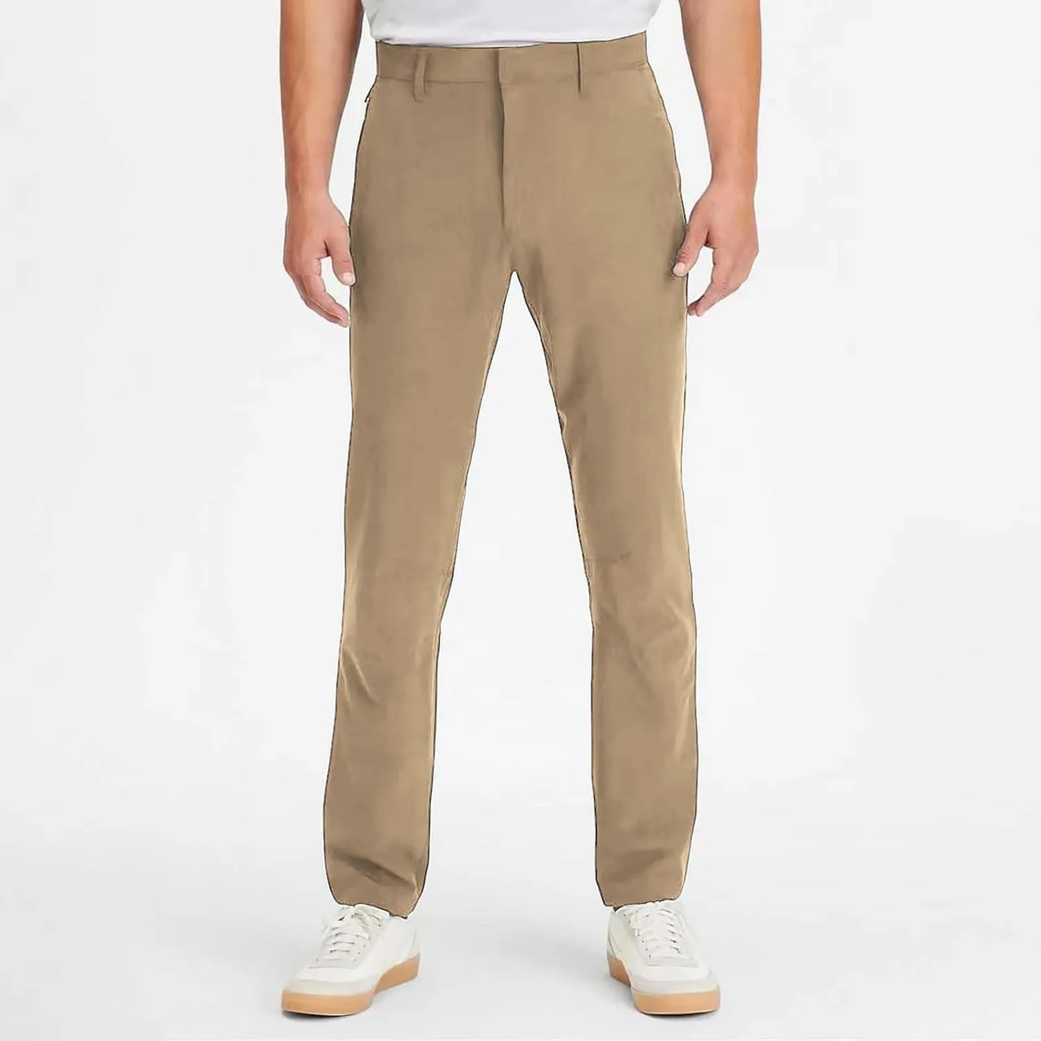 Dress Pants for Men Slim Fit Flat Front Suit Trousers Skinny Stretch Solid Business Work Clothes