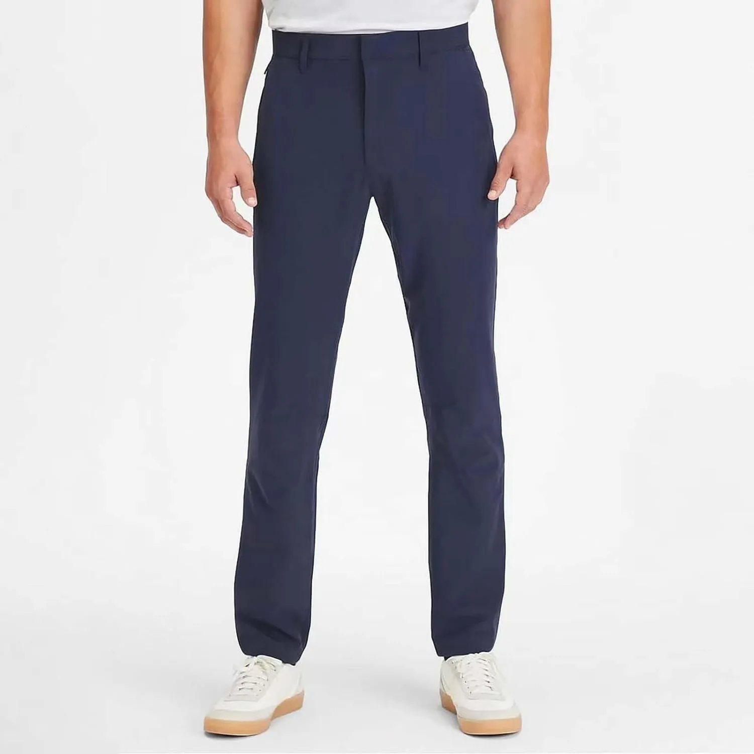 Dress Pants for Men Slim Fit Flat Front Suit Trousers Skinny Stretch Solid Business Work Clothes