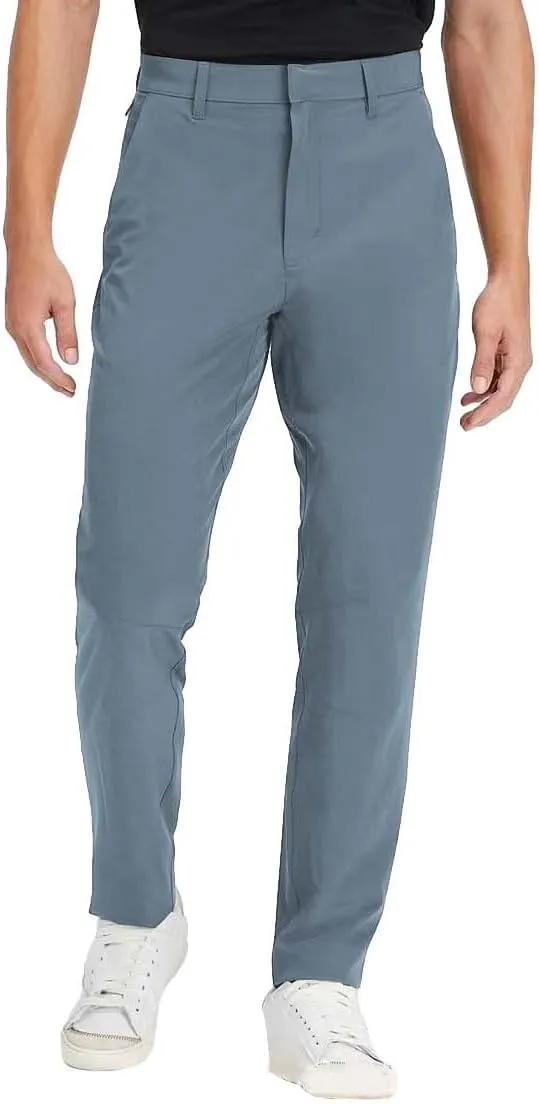 Dress Pants for Men Slim Fit Flat Front Suit Trousers Skinny Stretch Solid Business Work Clothes