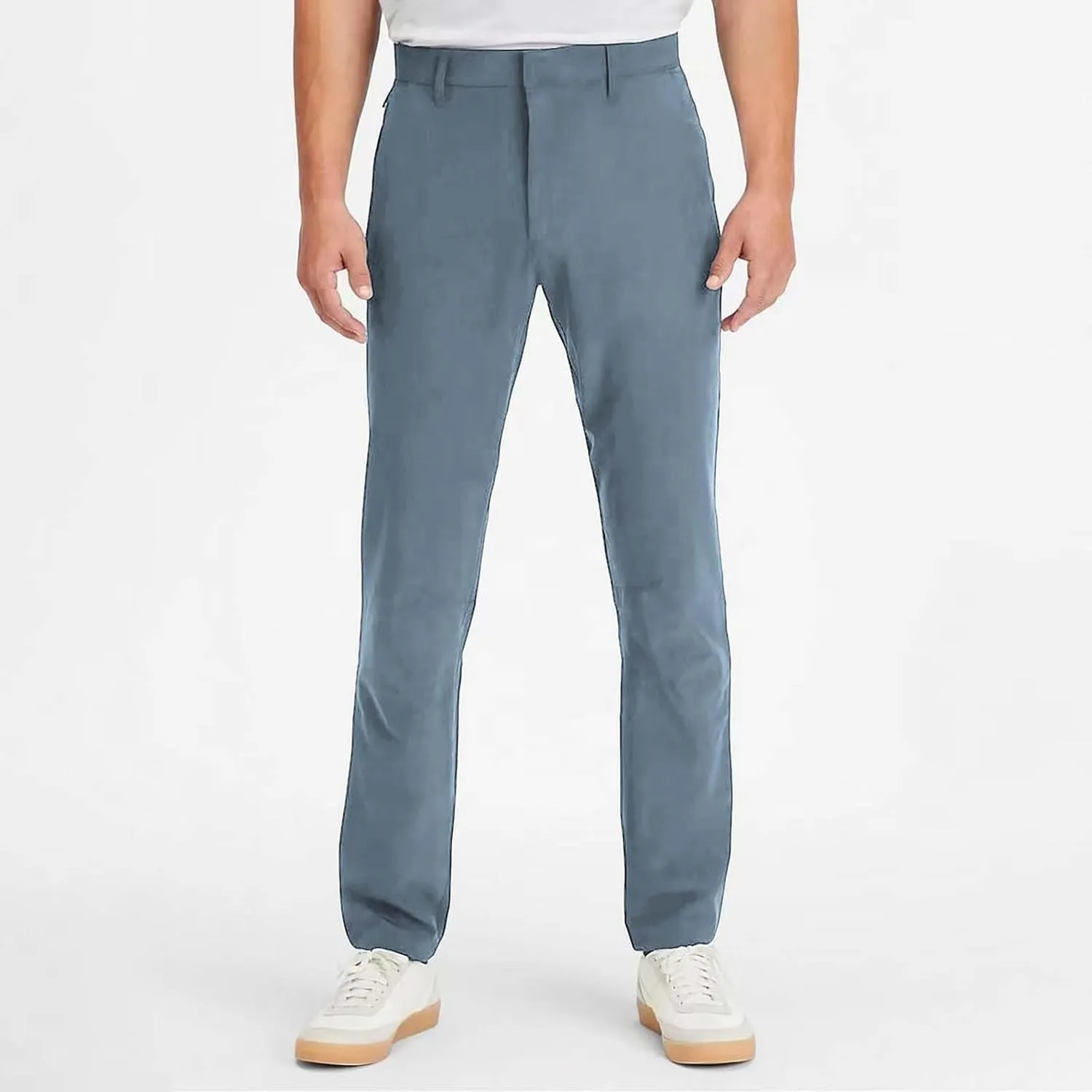 Dress Pants for Men Slim Fit Flat Front Suit Trousers Skinny Stretch Solid Business Work Clothes