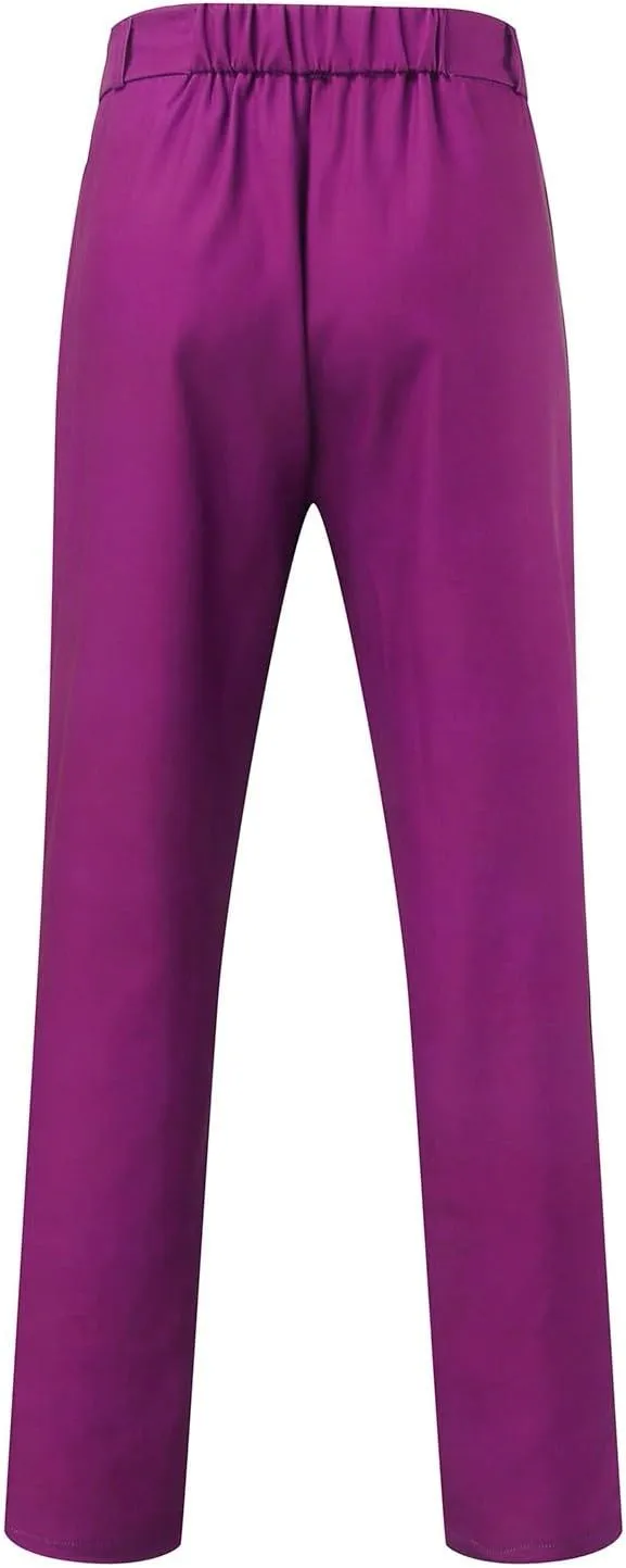 Dress Pants for Men Slim Fit Tapered Flat Front Suit Trousers Casual Skinny Stretch Business Clothes