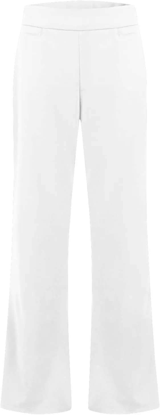 Dress Pants Women High Waist Stretchy Business Office Boho Pants Comfy Fashion Palazzo Wied Leg Work Casual Slacks