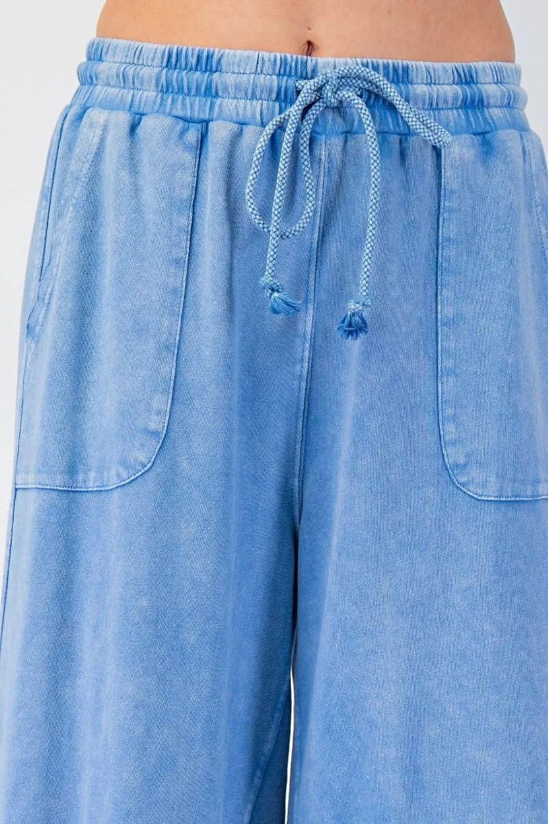 Easel Wide Leg Bohemian Palazzo Pants