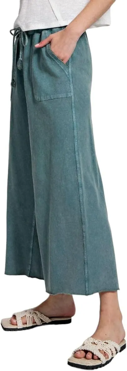 Easel Wide Leg Bohemian Palazzo Pants