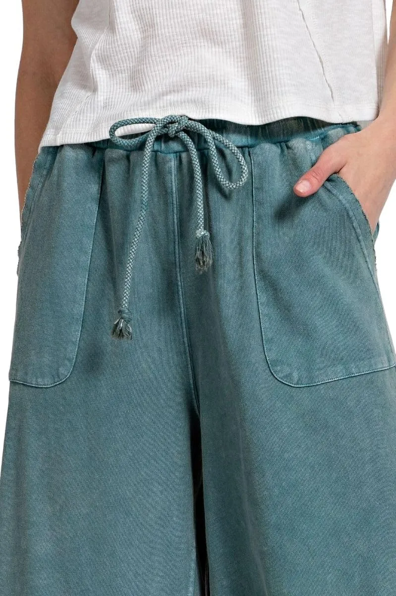 Easel Wide Leg Bohemian Palazzo Pants