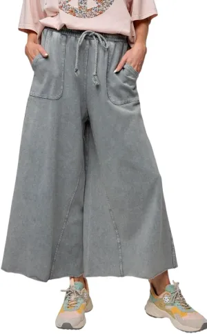 Easel Wide Leg Bohemian Palazzo Pants