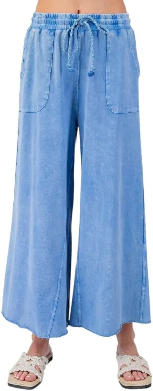 Easel Wide Leg Bohemian Palazzo Pants