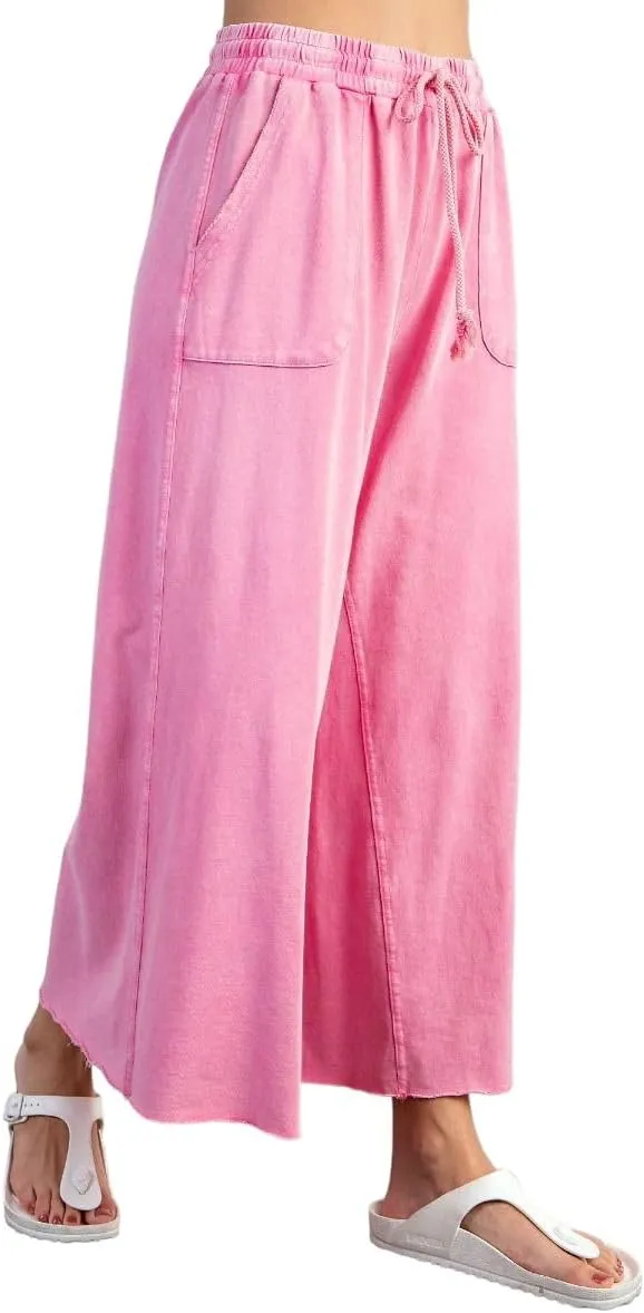 Easel Wide Leg Bohemian Palazzo Pants