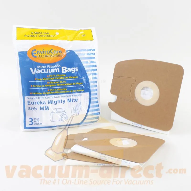 Eureka Mighty Mite Style MM EnviroCare Vacuum Bags  3 Pack #153