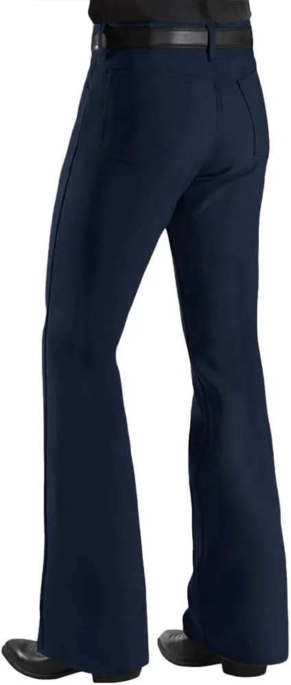 EVEDESIGN Mens Bell Bottom Jeans Pants 70s Disco Outfits for Men Vintage Flared Jeans