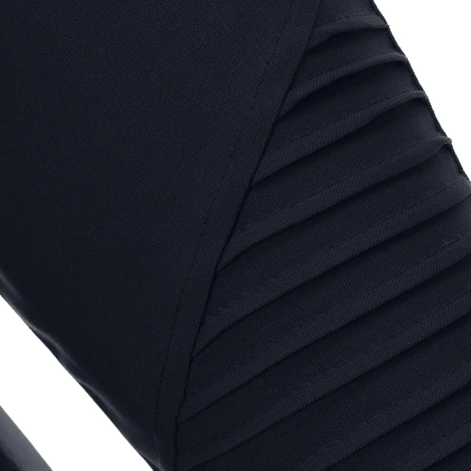 Fashion Women Skinny Pants High Waist Stretch Pencil Trousers Slim Ruched Zipper Work Pant Plus Size Casual Solid Pants