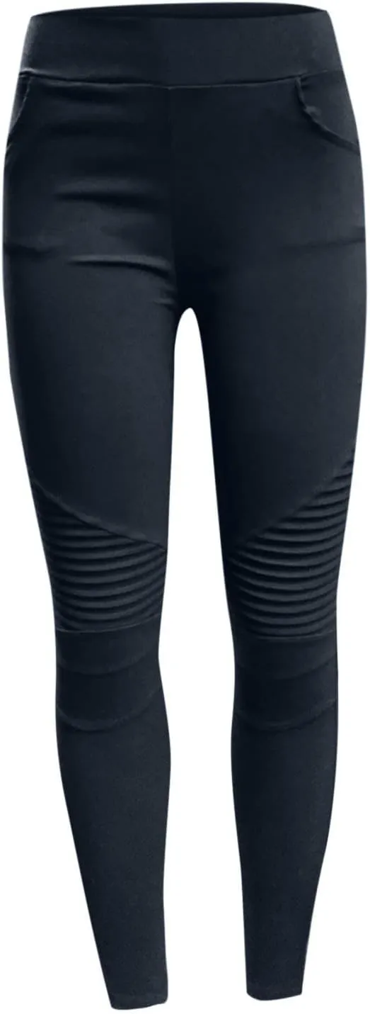Fashion Women Skinny Pants High Waist Stretch Pencil Trousers Slim Ruched Zipper Work Pant Plus Size Casual Solid Pants