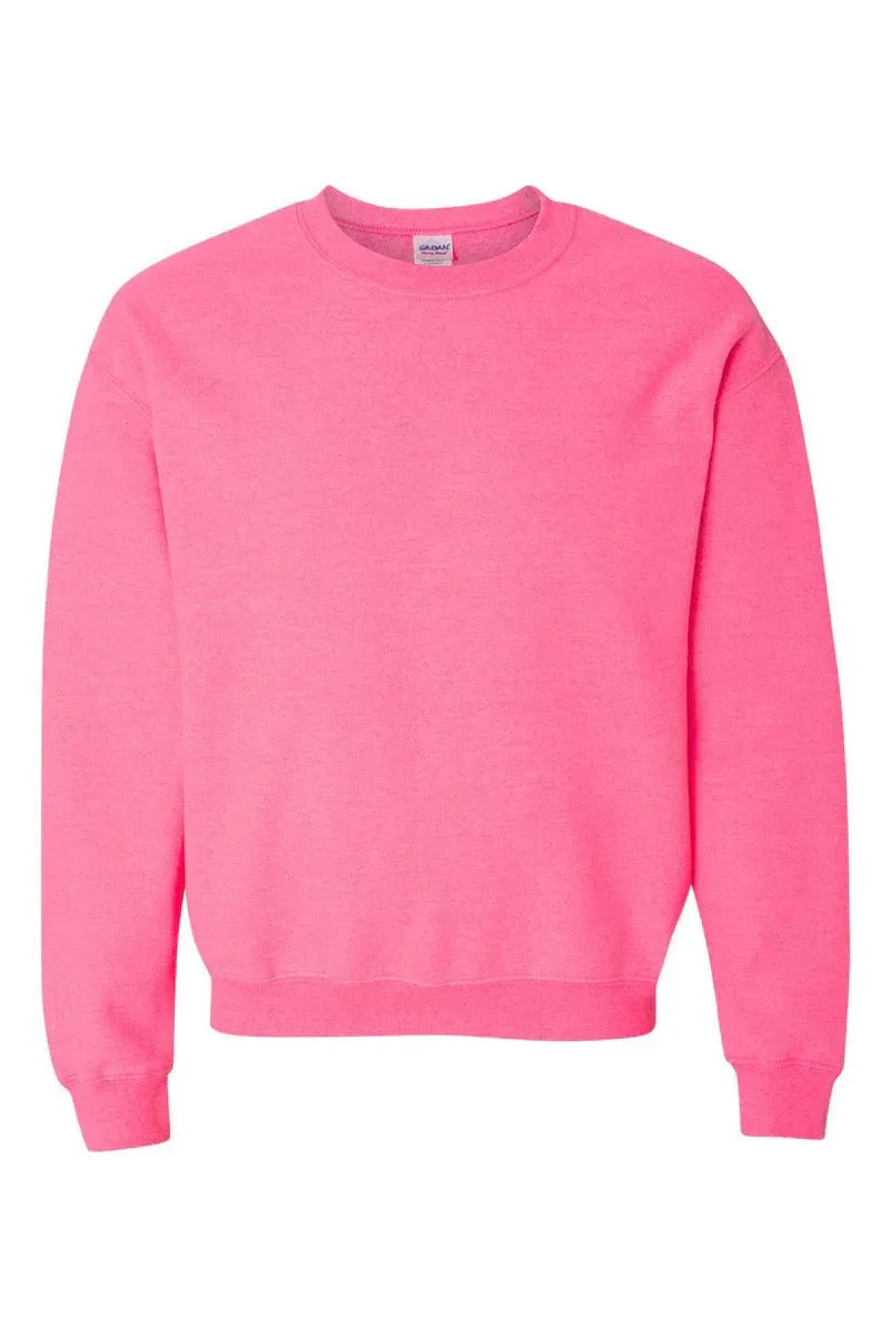 Faux Glitter Girly Ghost Heavy-weight Crew Sweatshirt