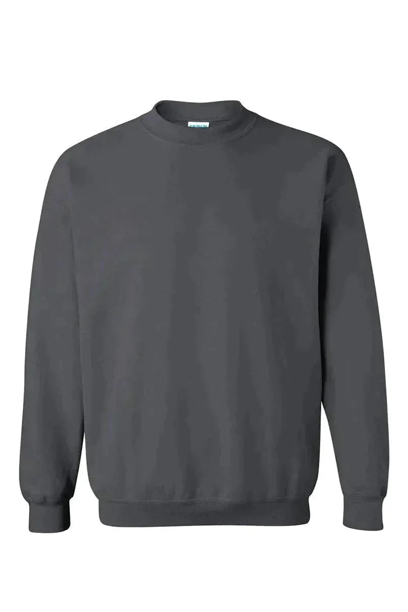Faux Glitter Girly Ghost Heavy-weight Crew Sweatshirt