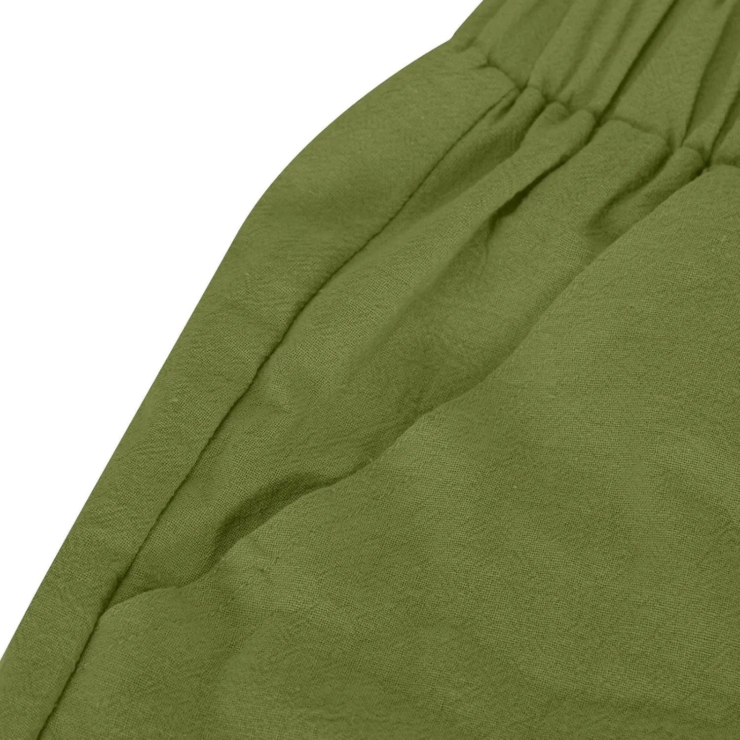 Flowy Pants for Women Straight Leg Cotton Linen Palazzo Trousers Elastic High Waisted Summer Casual Beach Outfit