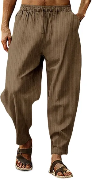GIERIDUC Mens Active Athletic Sweatpants Straight Fit Chinos Pants Men Mens Slim Fit Corduroy Jeans Best Mens Cord Trousers