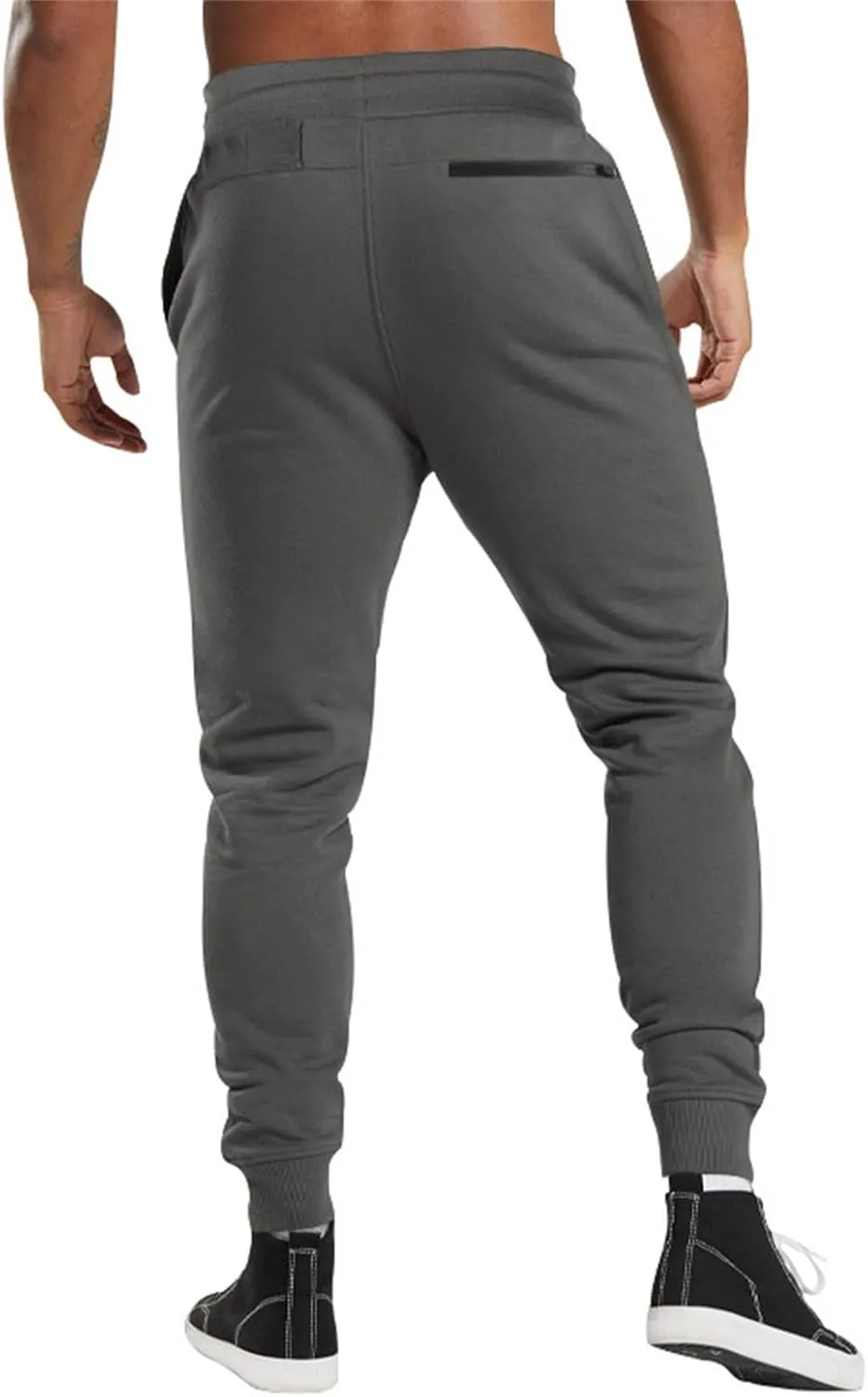 GIERIDUC Mens Stretch Waist Cargo Pants Corduroy Trousers Mens Slim Fit Straight Fit Corduroy Pants Men's Cotton Linen Pants