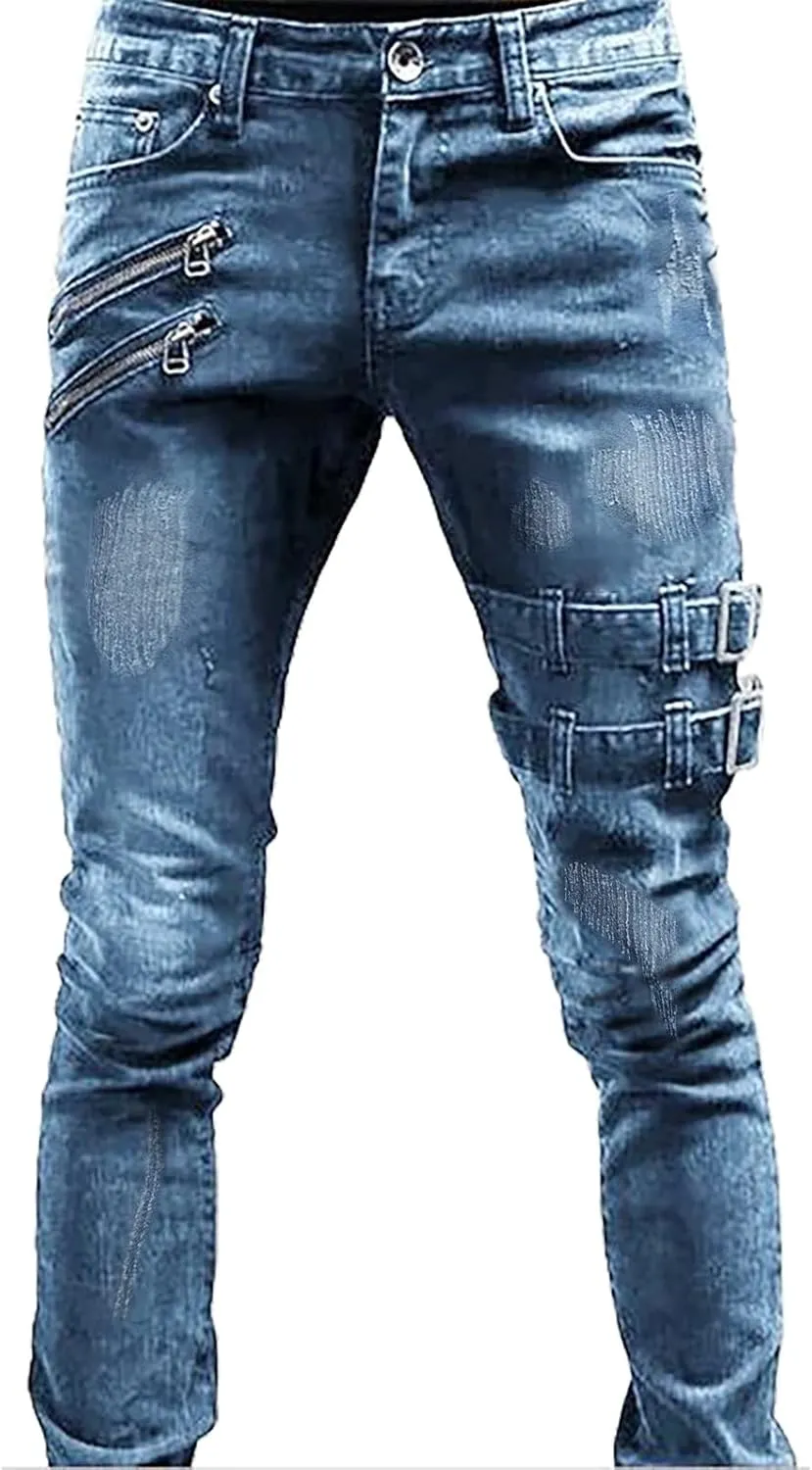 GIERIDUC Men's Wide Leg Flare Sweatpants Work Pants for Men Cargo Pocket Mens Gabardine Dress Pants Essential Jogging Pants
