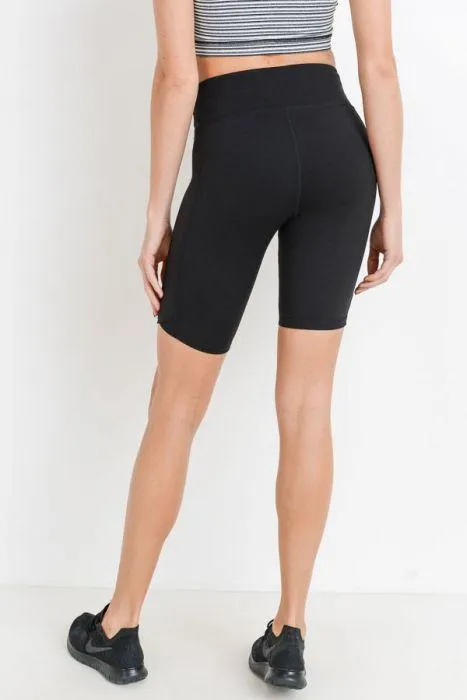 Highwaist Bermuda Leggings with Vertical Zipper